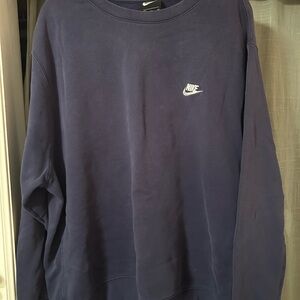 Nike Classic Navy Crewneck Sweater